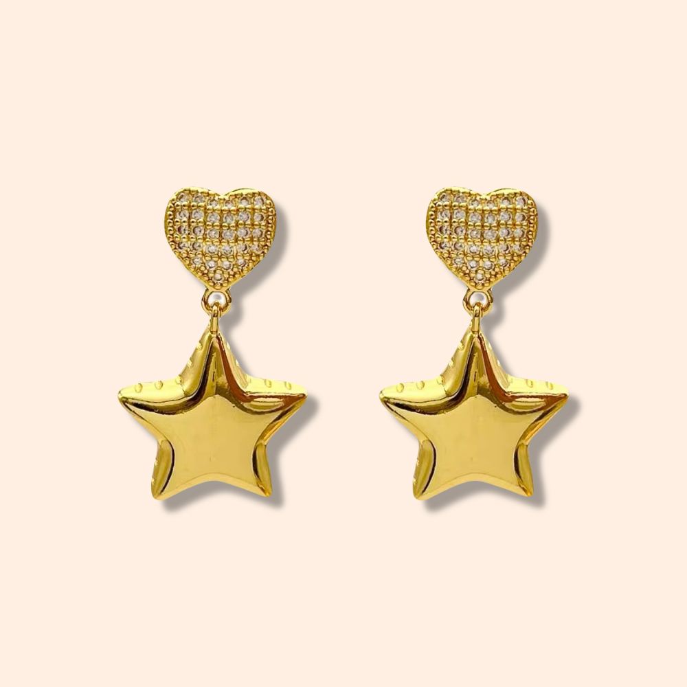 Star earrings