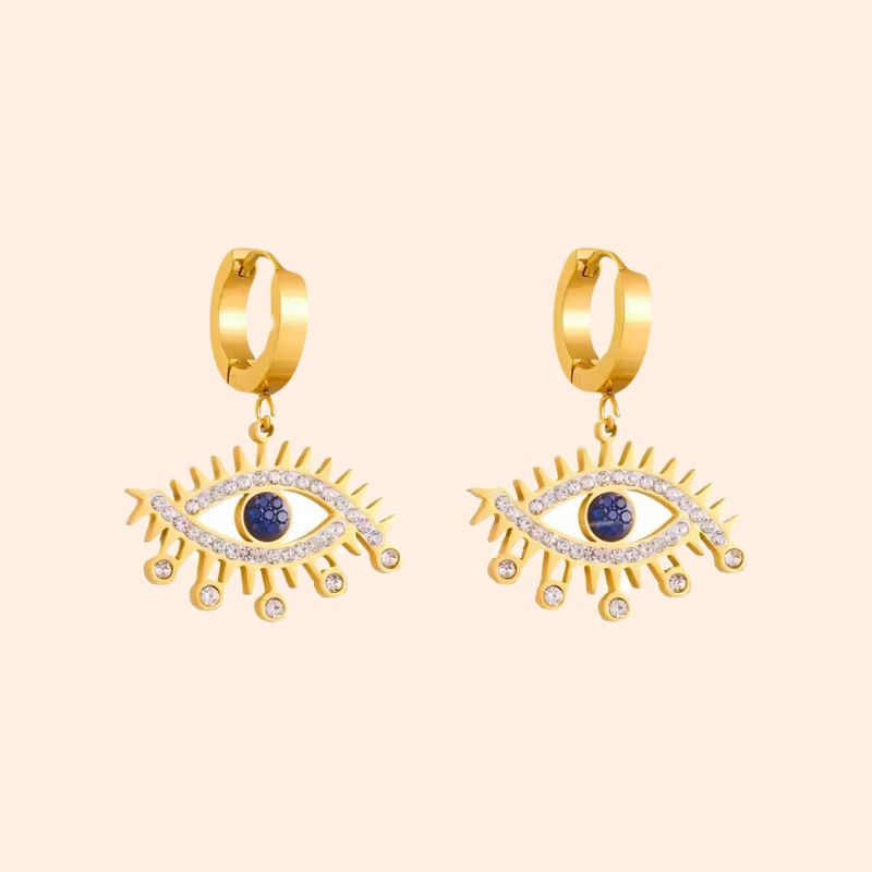 Eyes earrings