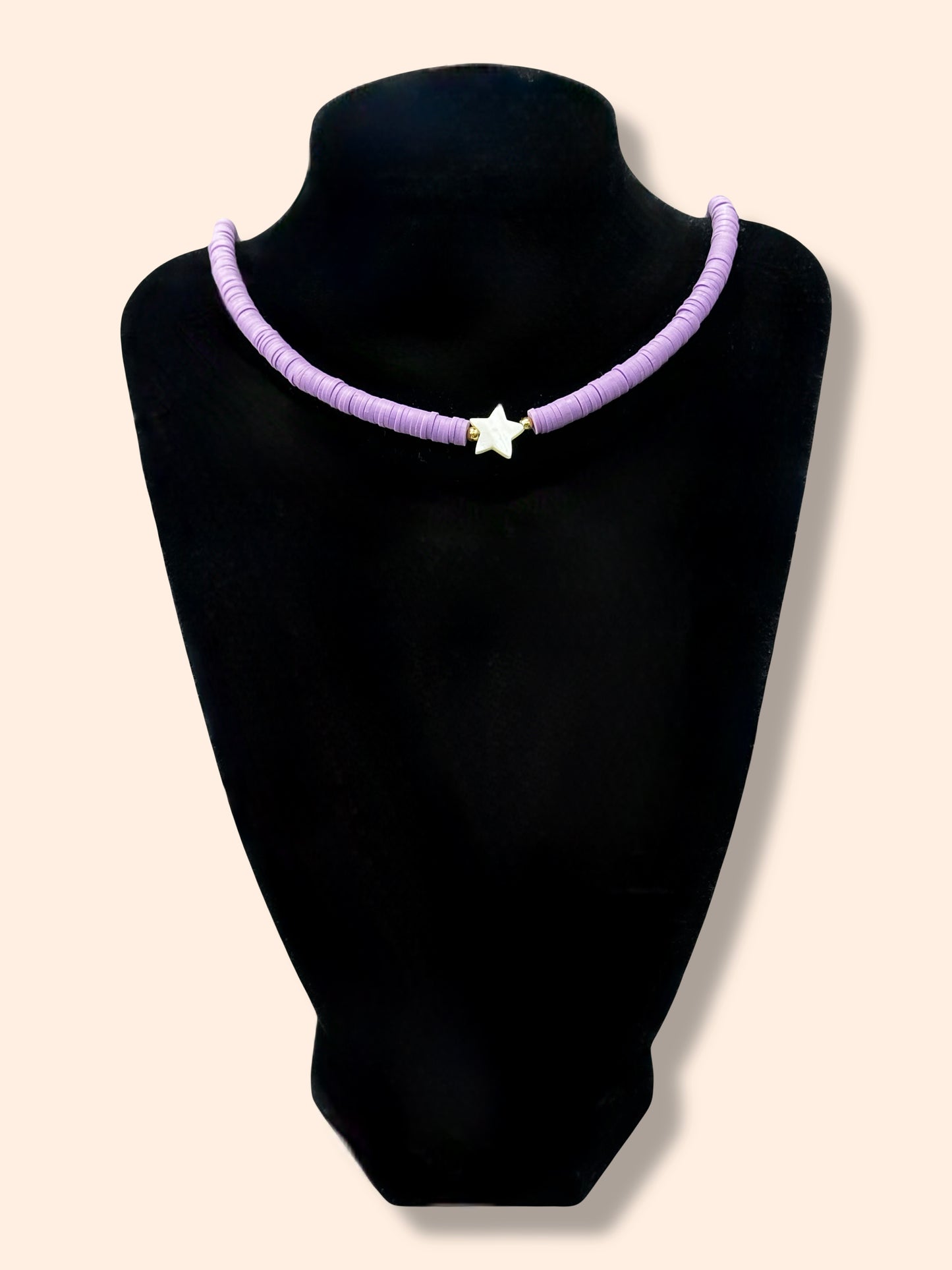 Purple star necklaces