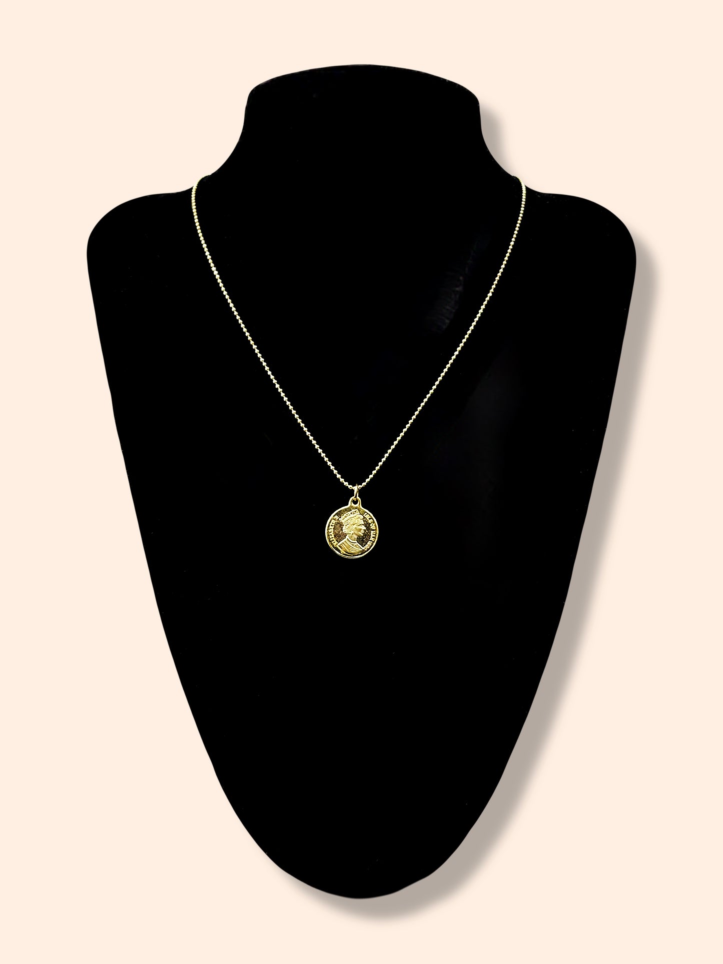 Lebanese Lira necklace
