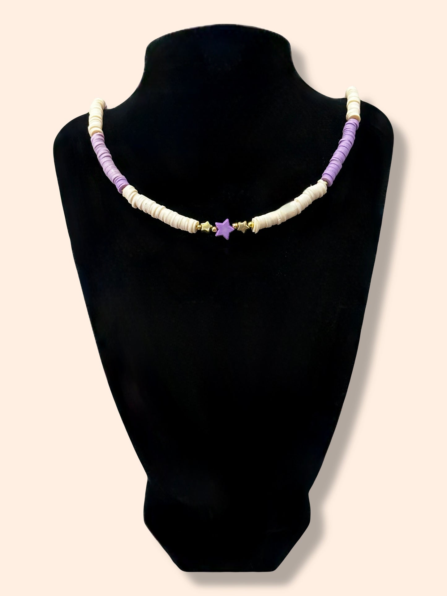 Purple star necklaces