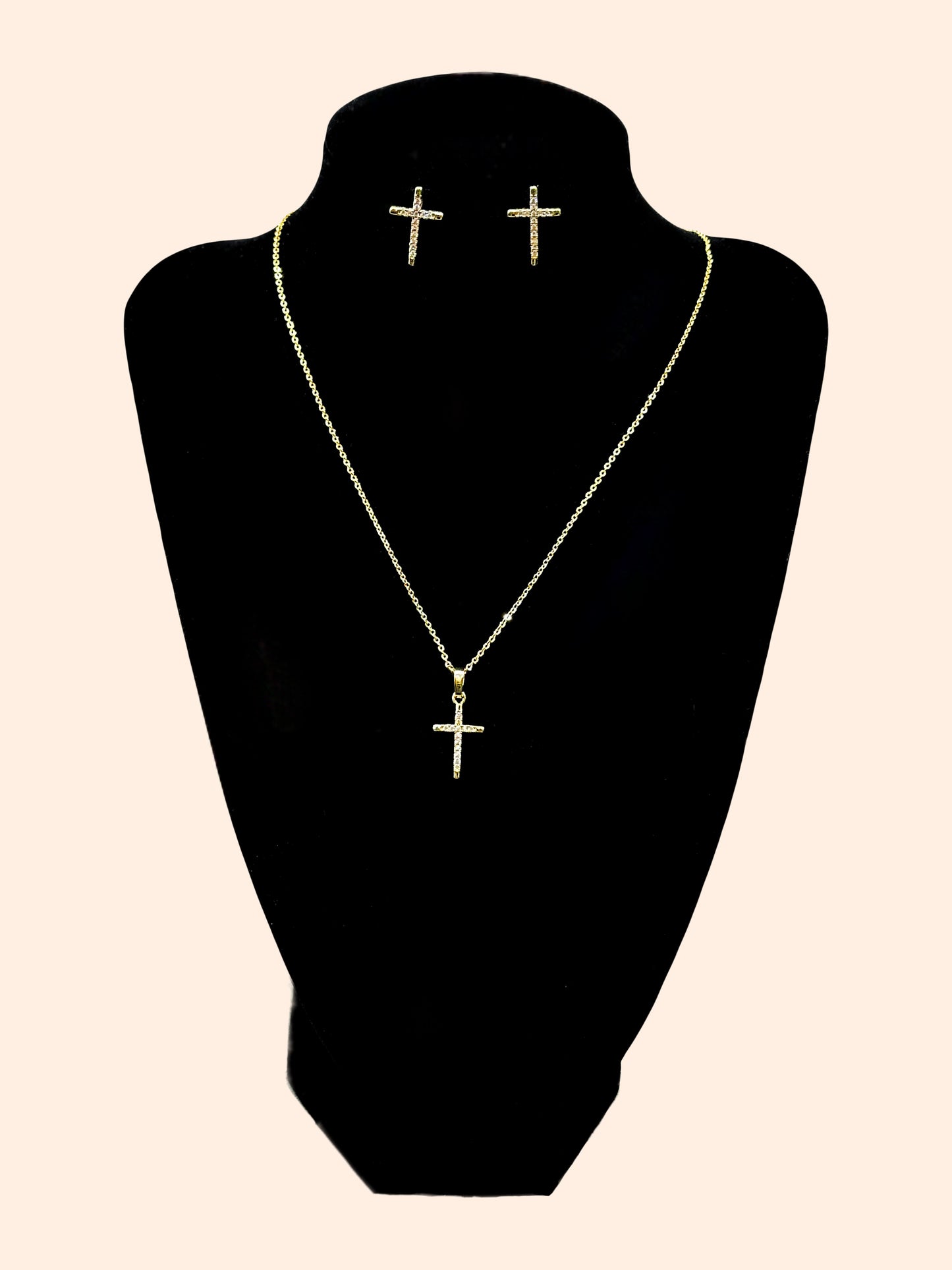 Cross set necklace