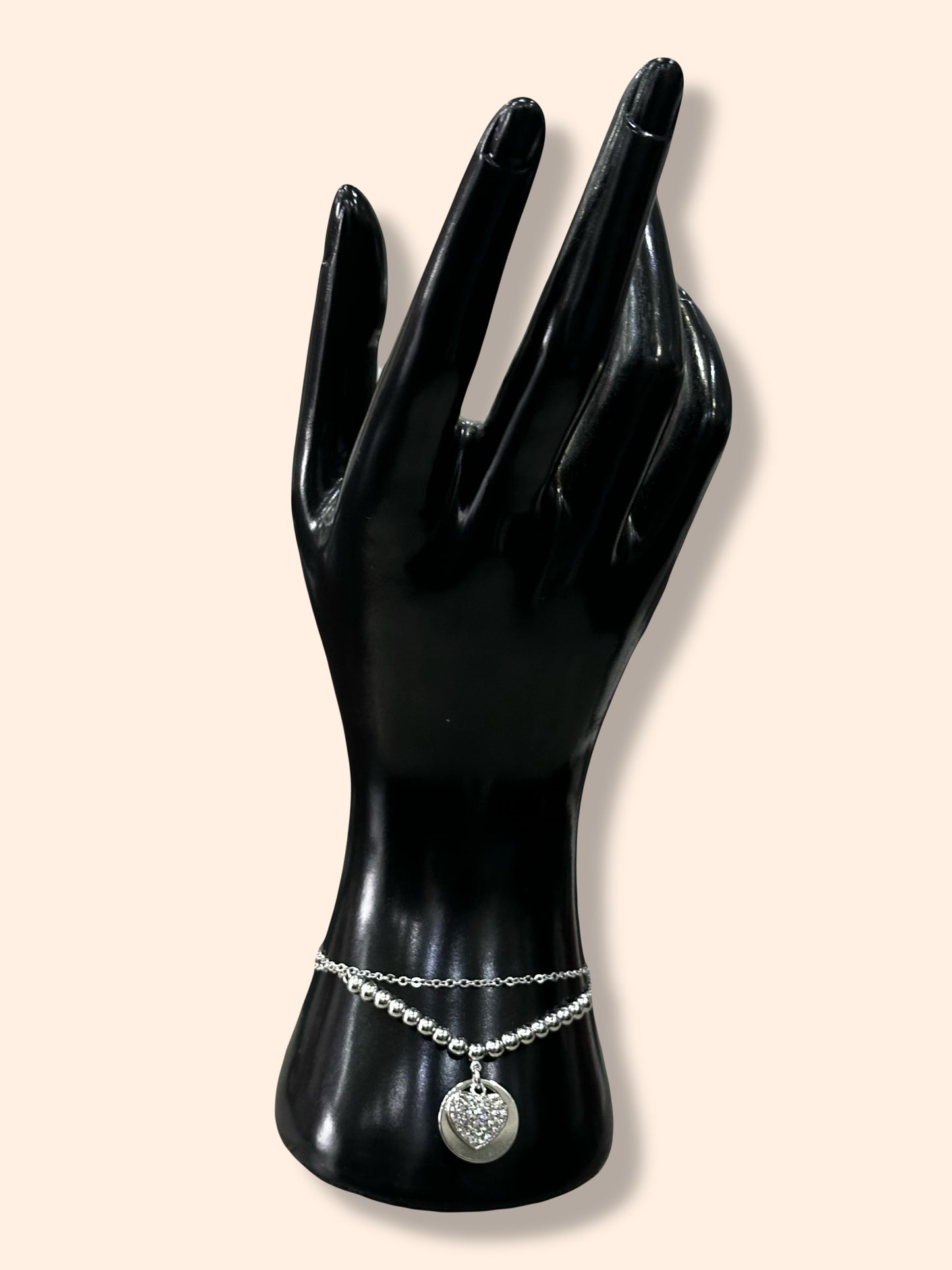 Double chain bracelet