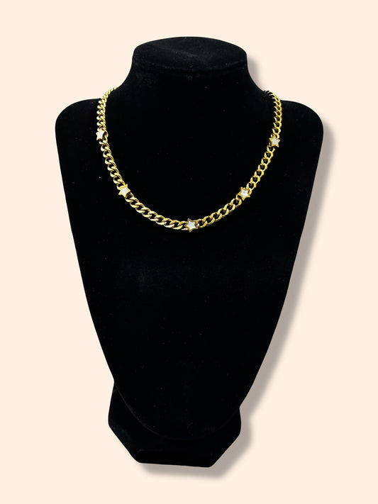 Set star necklaces